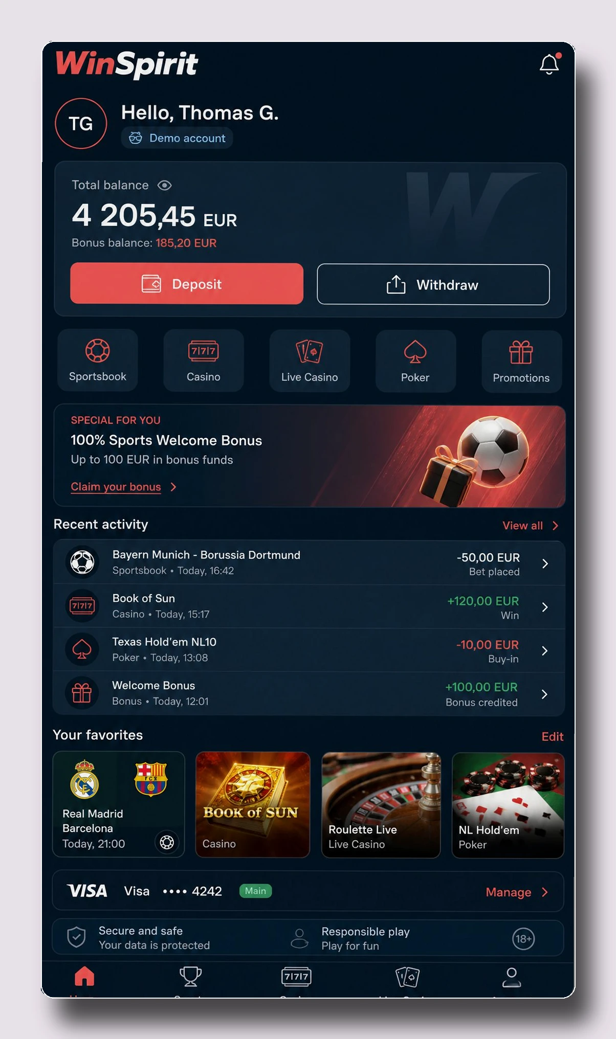 WinSpirit — casas de apuestas sin sede en España